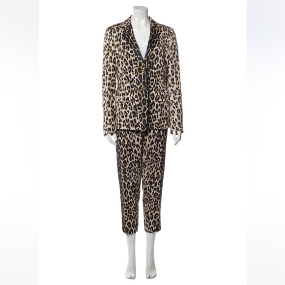 ESCADA Animal Print Pantsuit Size: L | US10, DE40 - Picture 1 of 3
